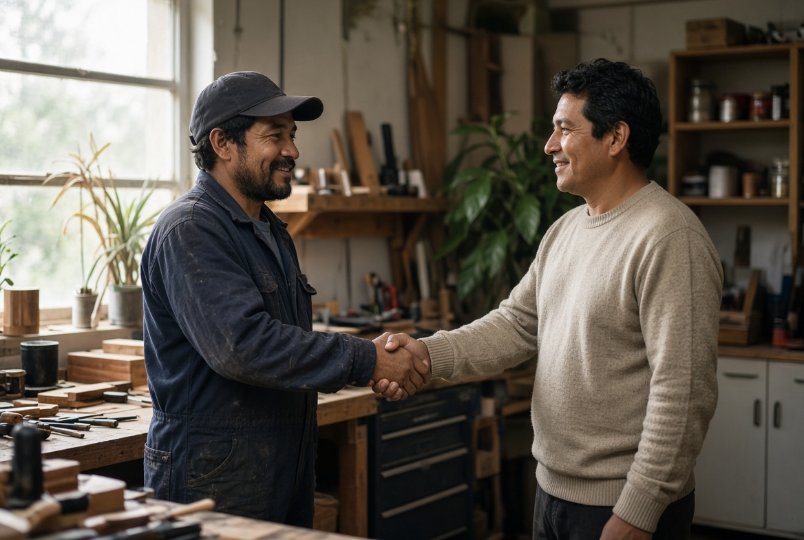 Acuerdo de un servicio con confianza